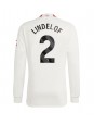 Moški Nogometna dresi replika Manchester United Victor Lindelof #2 Tretji 2023-24 Dolgi rokav